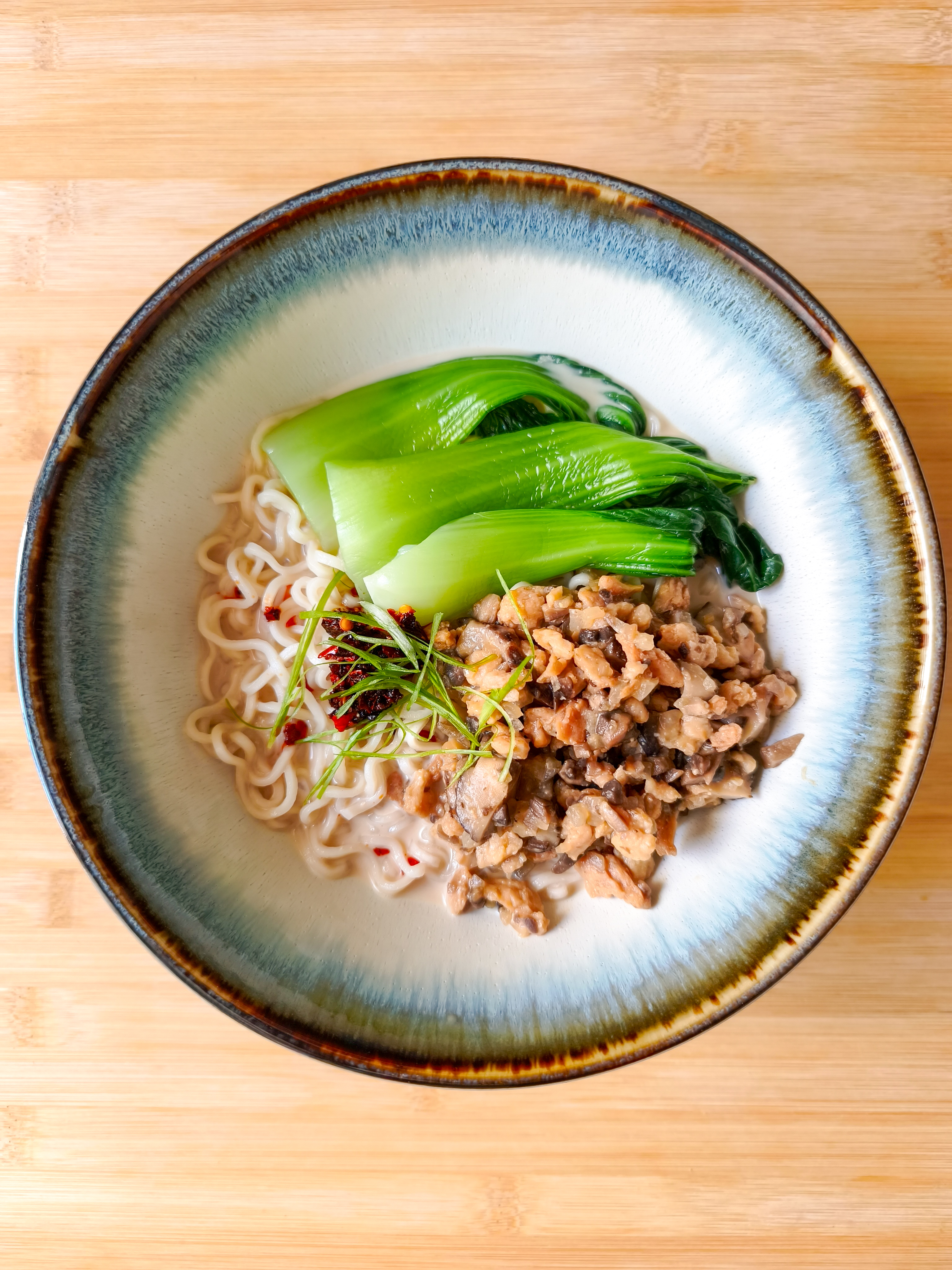 Receta de Tantanmen frío veggie